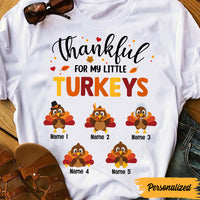 Personalized Grandma Turkey Fall T Shirt AG128 95O47 thumb 1
