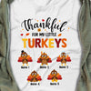 Personalized Grandma Turkey Fall T Shirt AG128 95O47 1