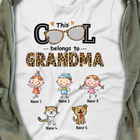 Personalized Mom Grandma T Shirt AG122 30O57 thumb 1