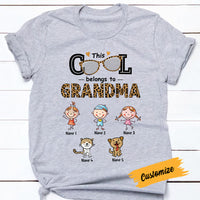 Personalized Mom Grandma T Shirt AG122 30O57 thumb 1