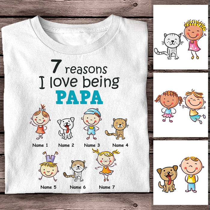 Personalized Grandpa T Shirt AG124 30O58 1
