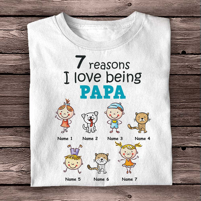 Personalized Grandpa T Shirt AG124 30O58 1