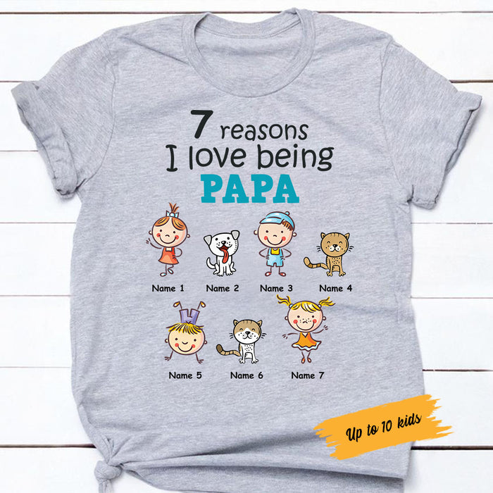 Personalized Grandpa T Shirt AG124 30O58 1