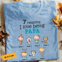 Personalized Grandpa T Shirt AG124 30O58 thumb 1