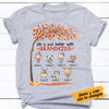 Personalized Grandma Fall T Shirt AG125 30O53 1