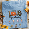 Personalized Fall Halloween Mom Grandma T Shirt AG132 26O36 1