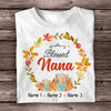 Personalized Grandma Fall Halloween T Shirt AG142 22O58 1