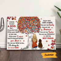 Personalized Fall Halloween Dog Poster AG143 23O58 thumb 1