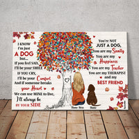 Personalized Fall Halloween Dog Poster AG143 23O58 thumb 1