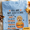 Personalized Fall Halloween Dog My Friend T Shirt AG135 26O47 1