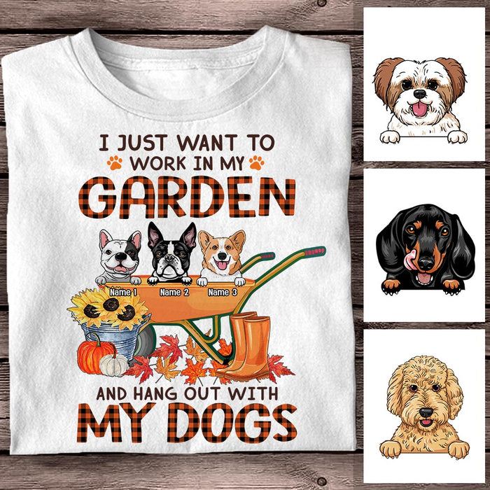 Personalized Dog Garden T Shirt AG133 30O58 1