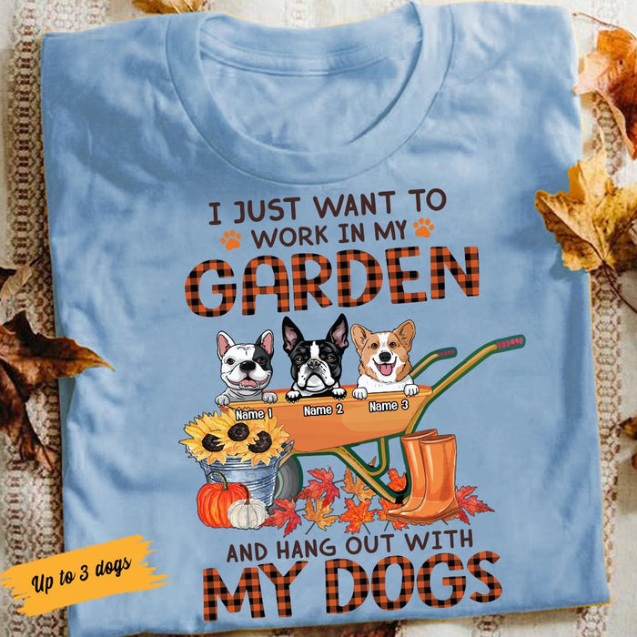 Personalized Dog Garden T Shirt AG133 30O58 1