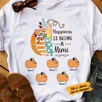 Personalized Fall Grandma T Shirt AG141 26O58 thumb 1