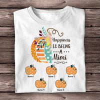 Personalized Fall Grandma T Shirt AG141 26O58 thumb 1