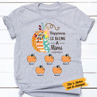 Personalized Fall Grandma T Shirt AG141 26O58 thumb 1