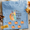 Personalized Fall Grandma T Shirt AG141 26O58 1