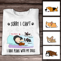 Personalized Dog Mom T Shirt AG142 30O57 thumb 1