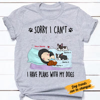 Personalized Dog Mom T Shirt AG142 30O57 thumb 1