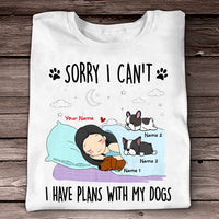 Personalized Dog Mom T Shirt AG142 30O57 thumb 1