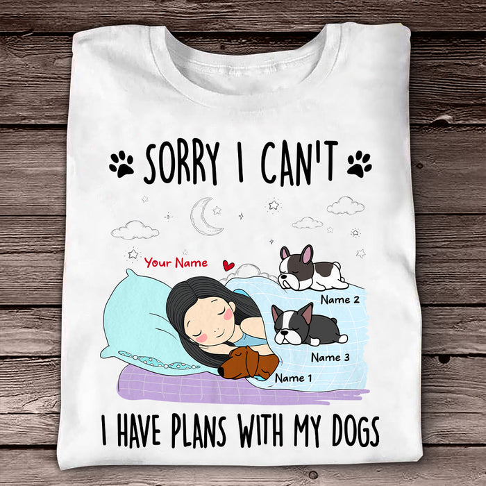 Personalized Dog Mom T Shirt AG142 30O57 1