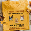 Personalized Dog Mom Dad T Shirt AG142 95O36 1