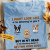 Personalized Dog Mom Dad T Shirt AG142 95O36 1