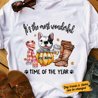 Personalized Dog Fall T Shirt AG143 22O57 thumb 1