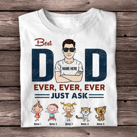 Personalized Dad Grandpa T Shirt AG145 26O58 thumb 1