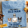 Personalized Dog Dad T Shirt AG172 26O58 1