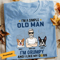 Personalized Dog Dad T Shirt AG172 26O58 thumb 1