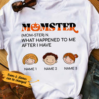 Personalized  Funny Momster Halloween T Shirt AG171 85O36 thumb 1