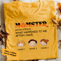 Personalized  Funny Momster Halloween T Shirt AG171 85O36 thumb 1