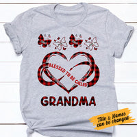 Personalized Blessed To Be Called Mom Grandma T Shirt AG173 30O53 thumb 1