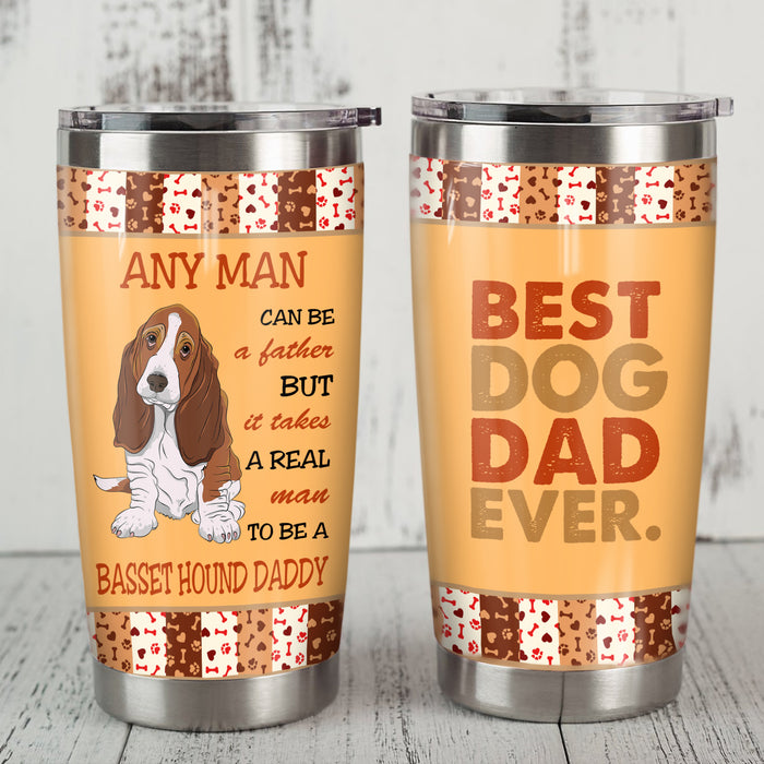 Basset Hound Dog Steel Tumbler MY159 67O36 1