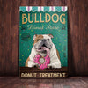 Bulldog Donut Store Cavnas FB2403 78O51 1
