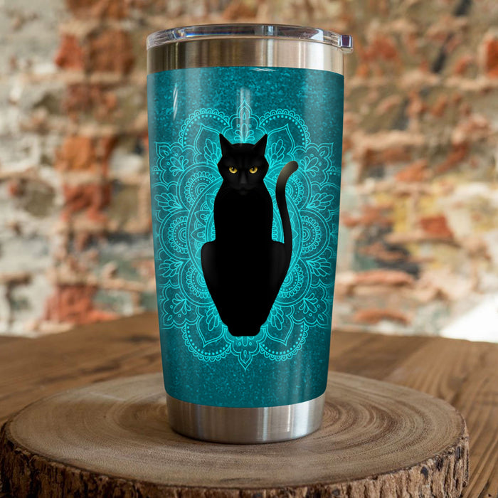 Black Cat Steel Tumbler AP2804 73O58 1