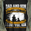 Dad And Son Heart To Heart T Shirt  DB222 30O36 1