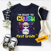 Personalized Back To School Ready To Crush Kid T Shirt JL11 95O57 thumb 1