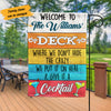 Personalized Deck Gardening Flag AG212 85O53 1