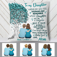 Personalized Daughter Tree Pillow MR23 67O60 thumb 1