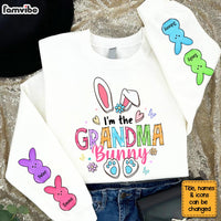 Personalized Easter Gift For Nana I Am The Grandma Bunny Unisex Sleeve Printed Standard Sweatshirt 31607 thumb 1