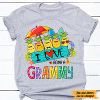 Personalized Grandma Summer T Shirt JN245 30O47 thumb 1