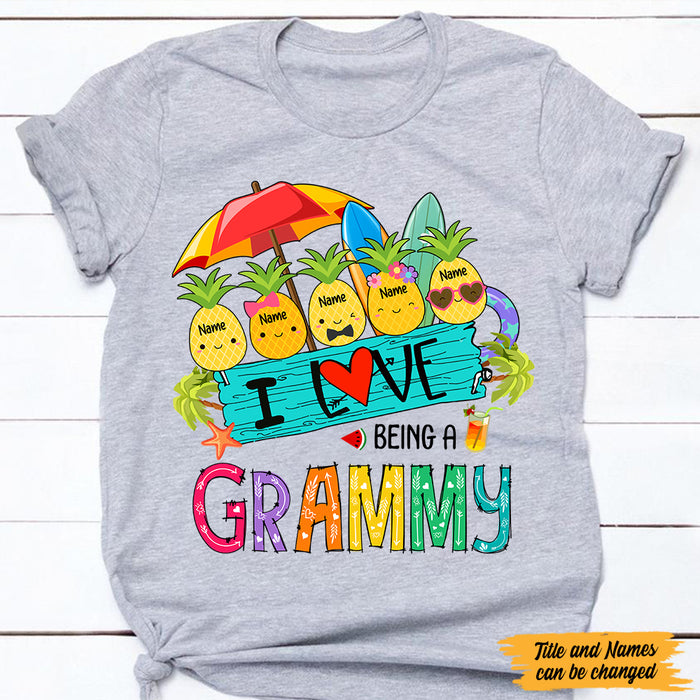Personalized Grandma Summer T Shirt JN245 30O47 1