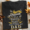 Heaven Has My Dad T Shirt  DB225 30O53 1
