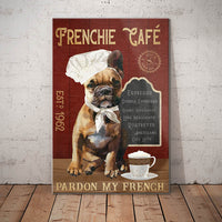 French Bulldog Coffee Company Canvas MR0401 85O36 thumb 1