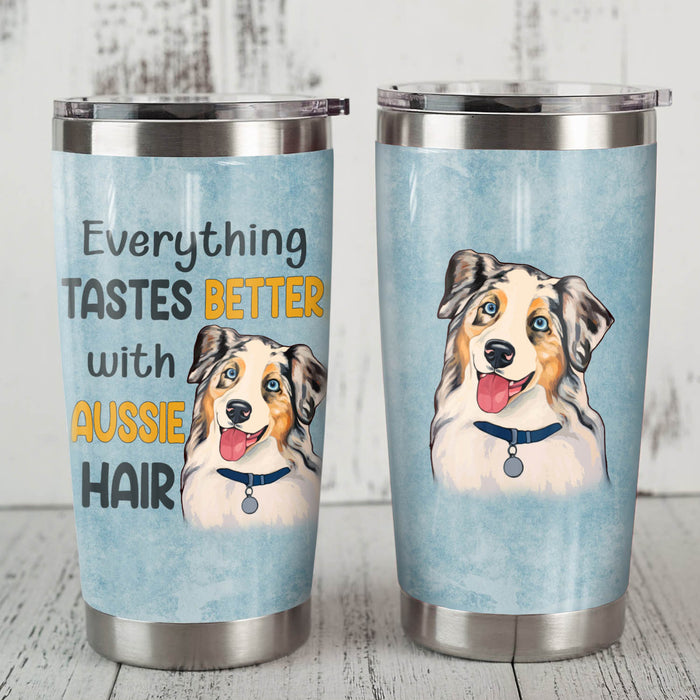 Australian Shepherd Dog Steel Tumbler MR0705 68O52 1
