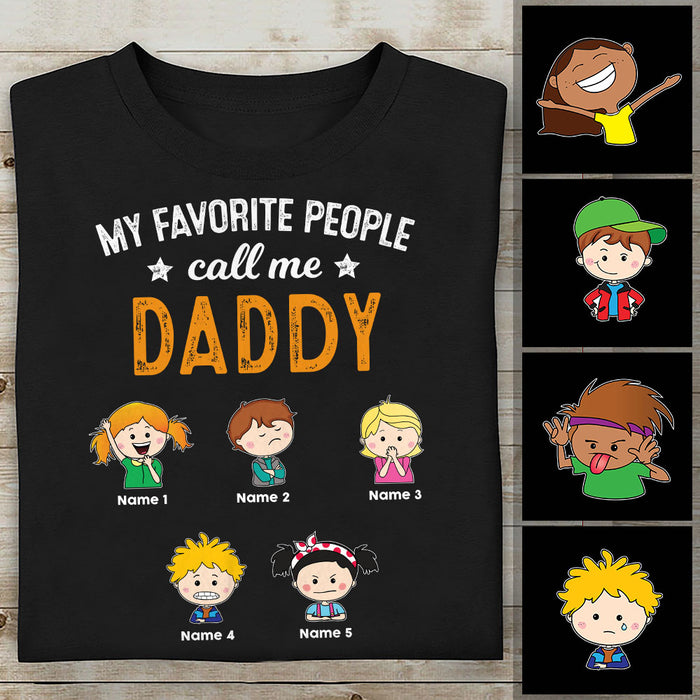 Personalized Grandpa Dad Grandma Mom T Shirt AG171 87O58 1