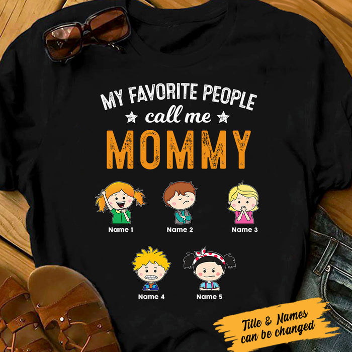 Personalized Grandpa Dad Grandma Mom T Shirt AG171 87O58 1