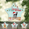 Personalized Christmas Dog Star Ornament AG176 26O58 1