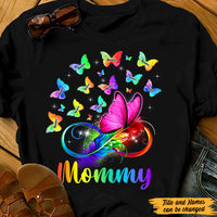 Personalized Grandma Butterflies T Shirt AG176 30O47 thumb 1